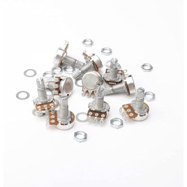 Pxyelec Guitar Potentiometer Audio Pots A500K OHM Replacement for Electric Guitar Pack of 10