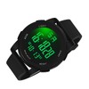 Digital Sports Watch Glass Waterproof Luminous Backlight Digital Watch with