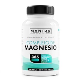Mantra Nutrition Complejo Magnesio 365 Cápsulas Formuladas Citrato Glicinato Glu Ato Magensio Óxido Mezcla Magnesios Todo Año