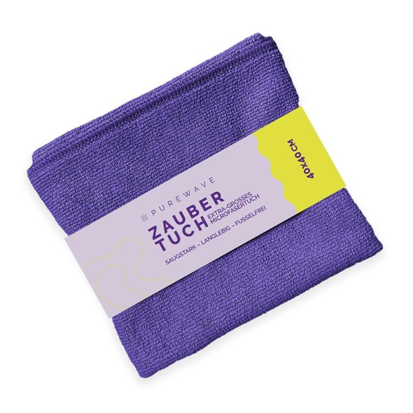 purewave Magic Cloth - High Quality Microfibre Cloth for Streak