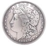 Morgan Head Screw Back Replica Coin Concho 7097-06 1.5"