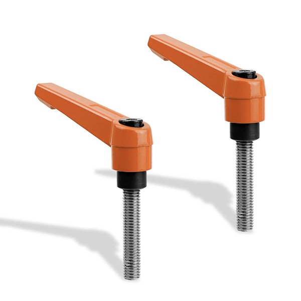 SHENGYIG Clamping Lever Handle, 3 Adjustable Mounting Handles, M8 Adjustable