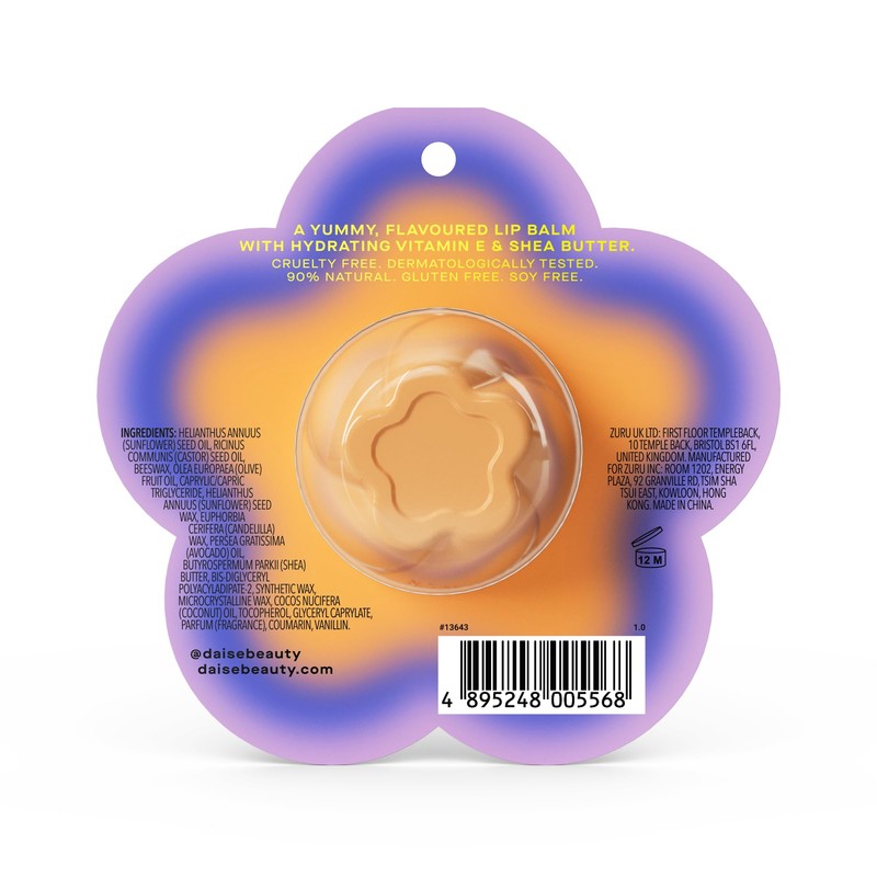 DAISE Hydrating Lip Balm 7 x 7 g, Very Vanilla
