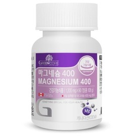 Green Core Magnesium 400 1200mg x 90 Tablets 3 Months Supply