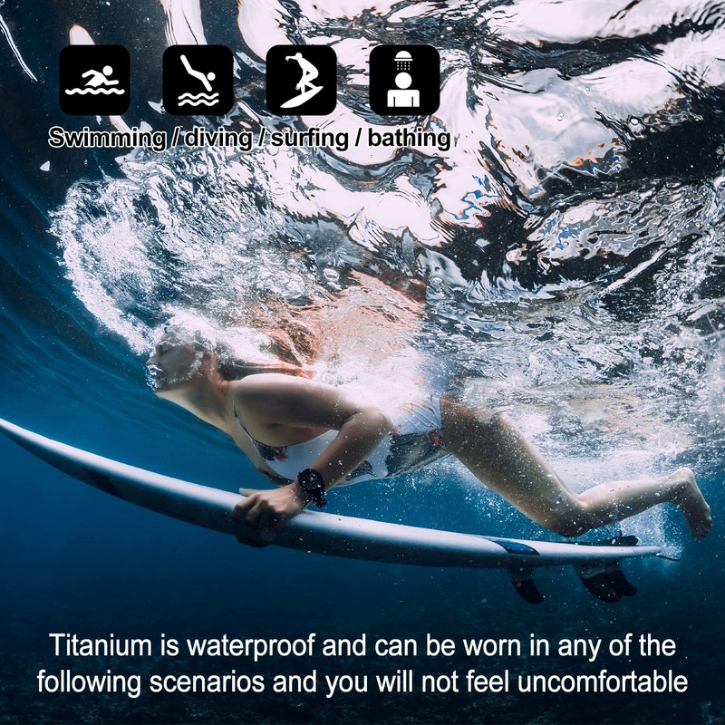 ESHIONER 1 x Nose Piercing Stud G23 Titanium Hypoallergenic, Titanium