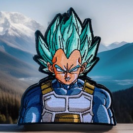 Unbranded Dragon Ball Z  Vegeta Embroidered Hook/Loop Morale Patch