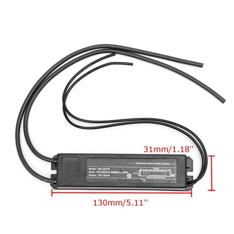 3KV HB-C02TE Power Supply for Glass Neon Sign Light Electronic