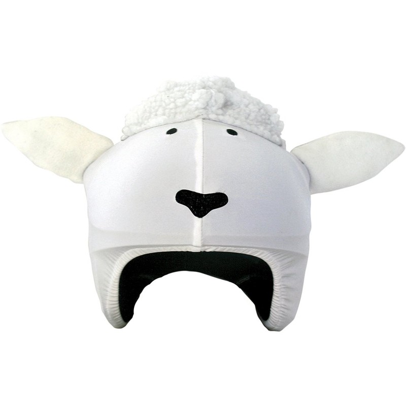 COOLCASC WHITE SHEEP Multisport Helmet Cover