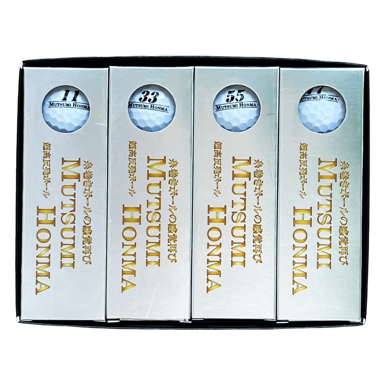 MH-SFMAX Premium Mutsumi Honma Golf Ball, 1 Dozen (Non-Certified Sphere)