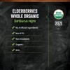 Frontier Co-op Organic Dried Elderberries, European Whole - Non-GMO Elderberry