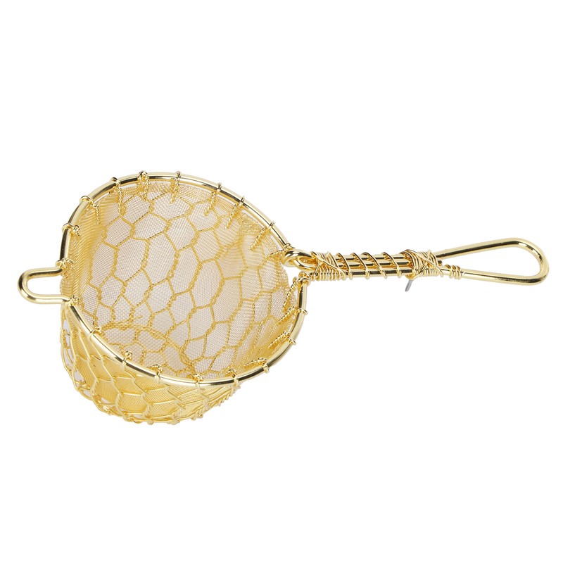 Copper Tea Infuser Strainer Reusable Loose Leaf Teapot Filter with