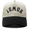 Two Tone Vintage Snapback Hat - Howdy (Upside Down) -