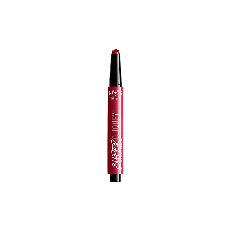NYX PROFESSIONAL MAKEUP Super Cliquey Matte Lipstick, Risktaker, 0.05 Ounce