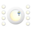 JULLISON 6 Inch LED Low Profile Disk Light with Dust