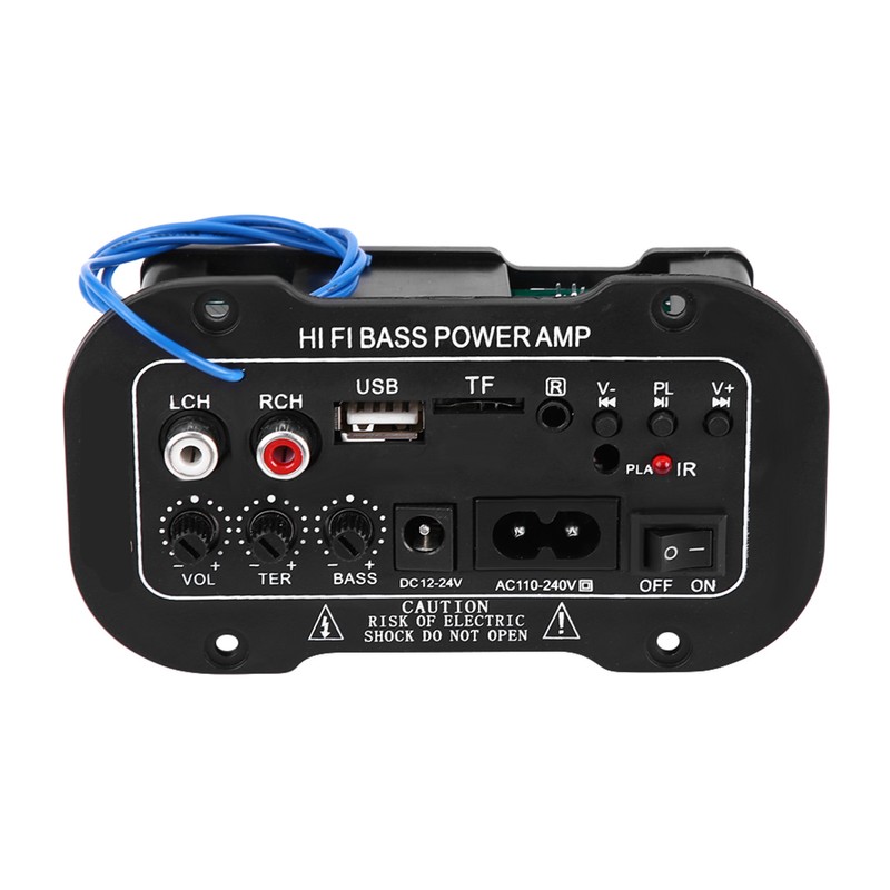 5 Inch Auto Car Digital Bluetooth Amplifier Hifi Bass High