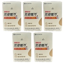 Chong Kun Dang Promega Altige Omega3 Vitamin D 430mg x 60 capsules x 5 boxes / 종근당 프로메가 알티지오메가3 비타민D 430mg x 60캡슐 x 5박스