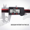 VINCA DCLA-0605 Quality Electronic Digital Caliper Inch/Metric/Fractions Conversion 0-6 Inch/150