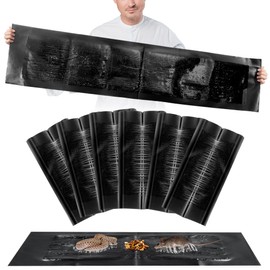 6 Pack 47 x 11 Mouse Glue Traps, Large Super Sticky Rat Glue Traps, Anti Slip and Pet Friendly, Peanut Scented Mice Sticky Board That Work for Home Indoor Outdoor Restaurant Kitchen Office(6 Pack)