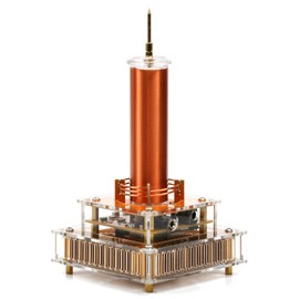 Joytech Music Tesla Coil Acrylic Base Shell Arc Plasma Loudspeaker Wireless Transmission Experiment Desktop Toy Model (YS04)