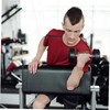 SUPVOX Pair Lifting Gloves Barbell Palm Pads Non-Slip Sports Gloves