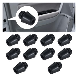KITUREK Car Door Bumper Shock Absorbers, Rubber Slam Stoppers, Door Side Protector Buffer Pads, Front Rear Door Soundproof Guard Cushion, Car Accessories for Most Cars Trucks SUVs (10PCS)