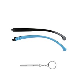 QYAJS Child Eyeglass Arms 1 Pair Glasses Replacement Temple Silicone Frame Arms