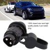 Maxhanest 3 Pin 12V Waterproof Cable Connector Plastic and Metal
