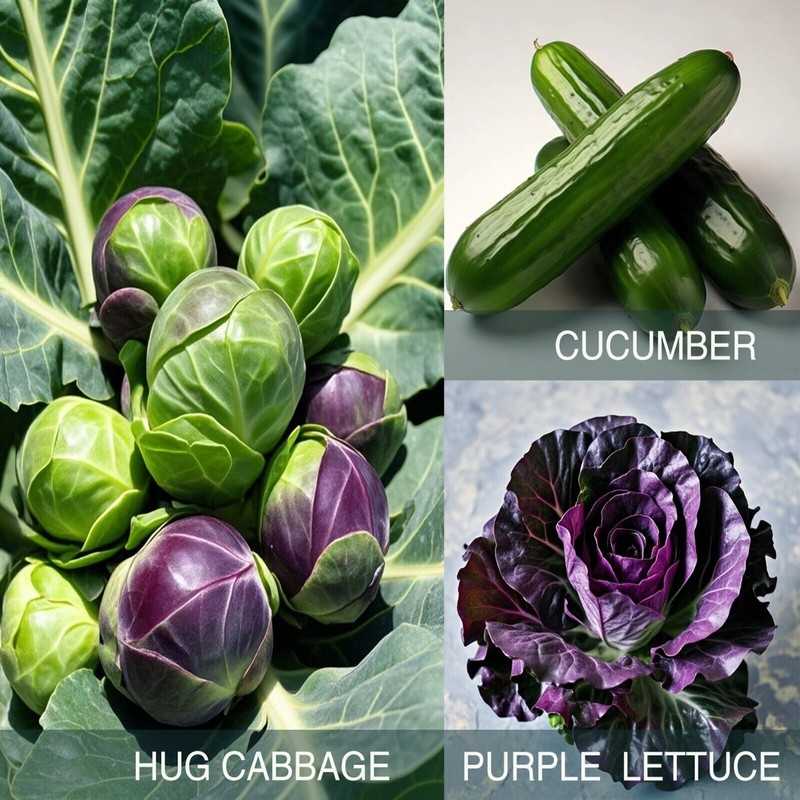 ATLAS 16 Varieties Fall Vegetable Seeds Over 20,000 Seeds