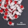 Hilitchi 200-Pcs Data Phone Wire Butt Splice 2/3 Ports UY/UR/UB