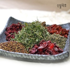 Yawangcha 1400g Goji jasmine berry bokbunja Sasangja Tosajasansuyu night gateway health herbal tea set / 야왕차 1400g 구기자오미자복분자사상자토사자산수유야관문 건강 한방차 세트