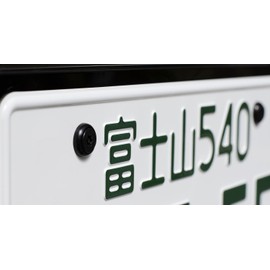 License Plate Bolt Pintorx Sarah Stainless Steel (Black) 3 Piece & Tool Set M6 x 20