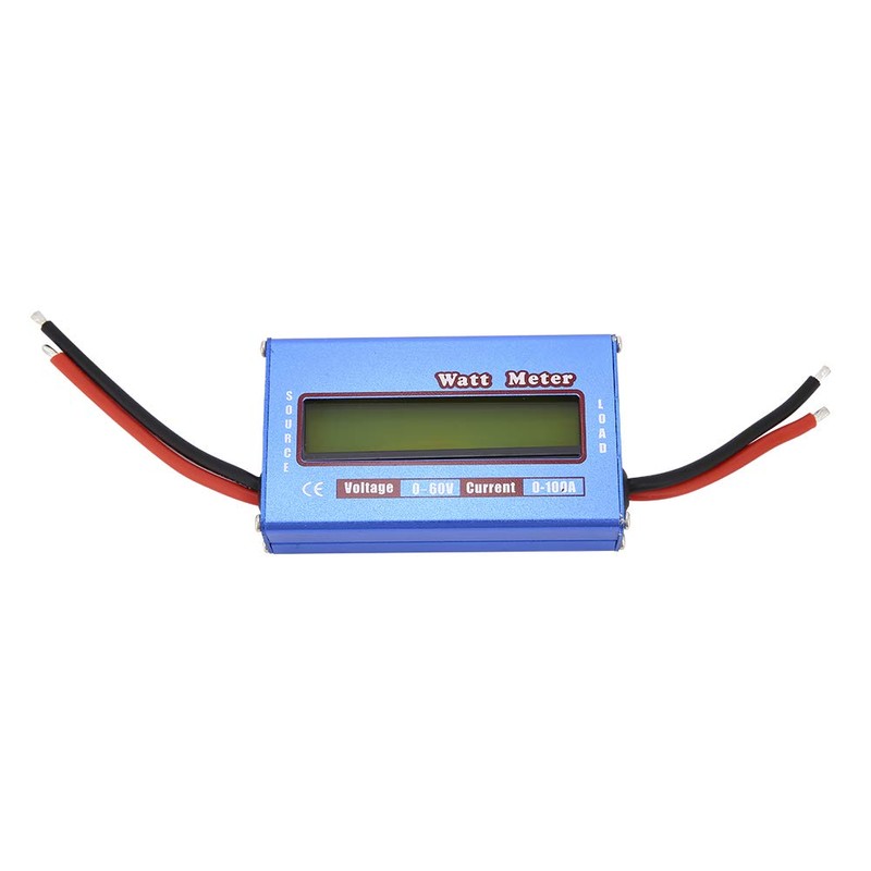 Watt Power Tester, Akozon Power Analyzer DC Digital LCD Power
