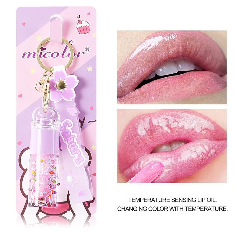 3 Colors Hydrating Lip Gloss Set, Glossy Shimmer High Shine