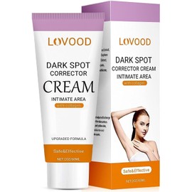 LOVOOD- Crema correctora de manchas oscuras: axilas, cuello, rodillas, codos, zonas íntimas y privadas - U