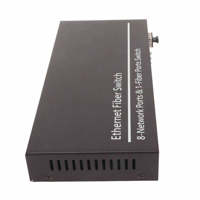 Fiber Ethernet Media Converter 1 Optical Port 8 Electrical Port