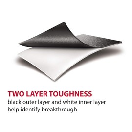 Venom Steel Industrial Nitrile Gloves, 6 mil, 2 Layer Rip Resistant, One Size Fits Most, 100 Count, (Pack of 2)