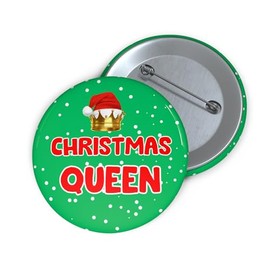 Felbridge Studio - Funny Christmas Pin Badge - Rude Xmas Badge - Secret Santa Gift for Men Women Work - Mum Dad Husband Wife Sister Brother Best Friend - 59mm