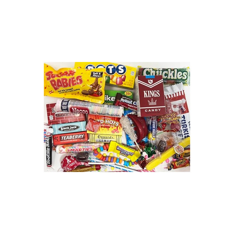 RETRO CANDY YUM ~ 1954 71st Birthday Gift Box Nostalgic