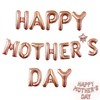 couduan Happy Mothers Day Balloons,16 INCH Inflated Foil Helium Filled