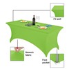 FORLIFE Spandex Table Cover - Fitted 6ft Rectangular Tablecloth, Stretch