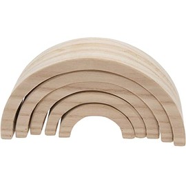 Wooden Rainbow 5 Piece Pine Wood