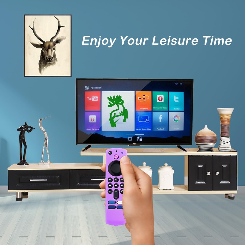 GMXT Remote Cover Glow in The Dark Compatible with Fire