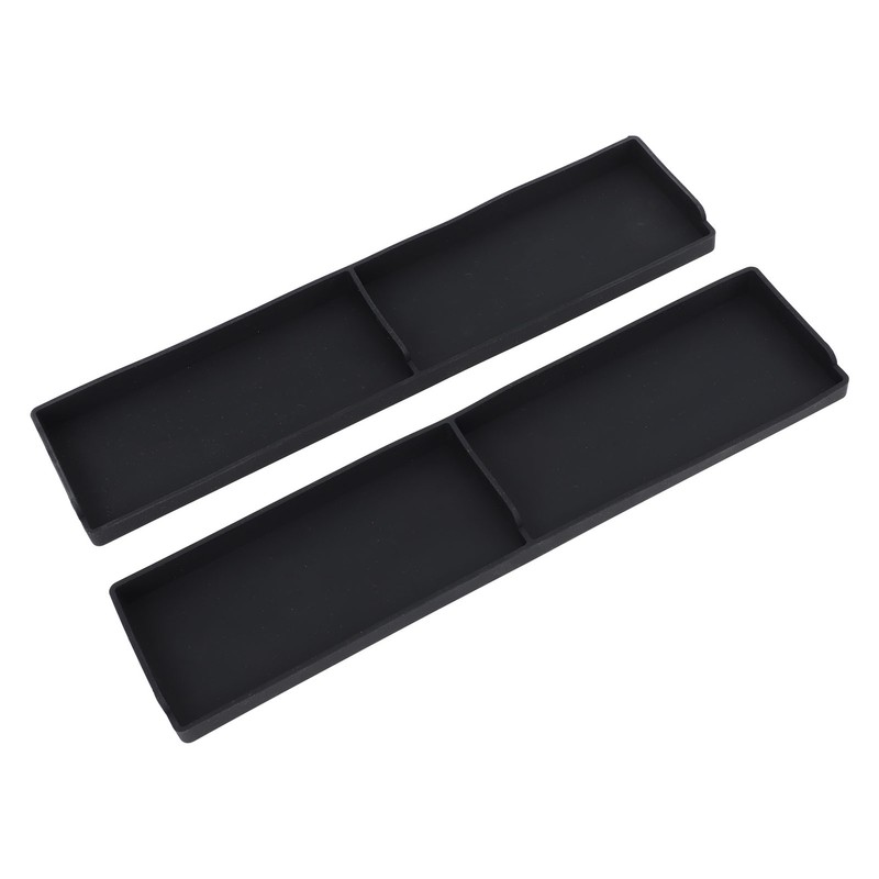 2PCS Stove Top Shelf Silicone Spice Rack Magnetic Back 2