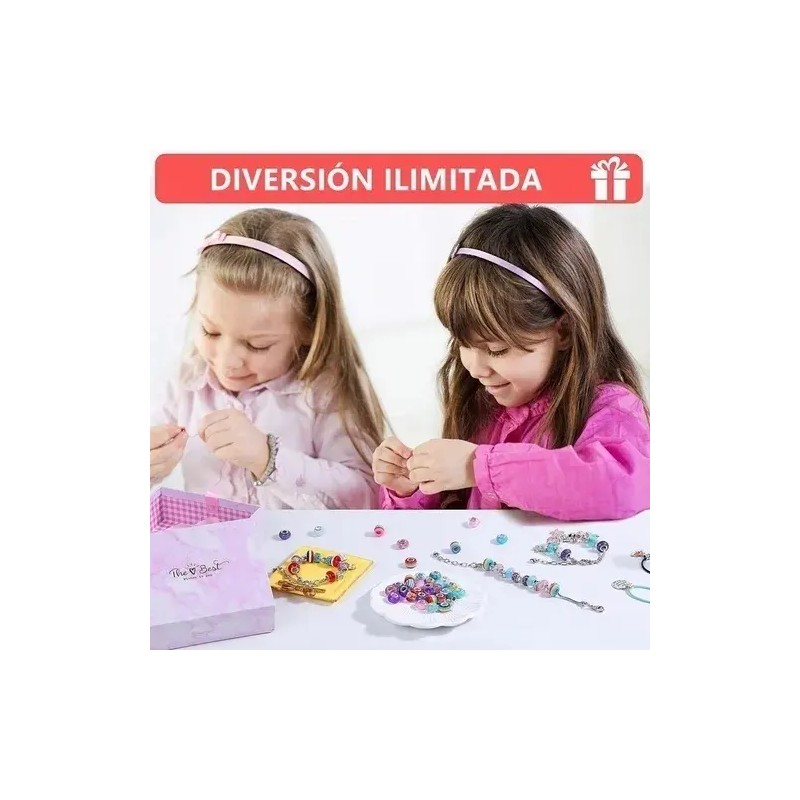 Kit Para Hacer Pulseras Diy Fabricación De Joyas Para Niñas