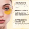 CAHIUYOA 30 Pairs Gold Eye Mask Under Eye Patches for