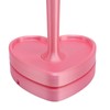 Heart Shape Yarn Holder Spinner Prevent Tangling Pink Yarn Stand