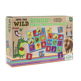 Shuffle Into the Wild BINGO! - Match The Wild Animals On Your Board And Be The First To Shout BINGO, Matching, Coordinating & Social Skills Development, Great Gift For Kids Aged 3+