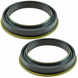 Timken (2) TIMKEN Rear 10.5 Axle Wheel Bearing Seal Left & Right for Ford F250 F350