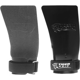 TigerGrip Crossfit Gym Protective Gloves: Protective Gloves for Men and Women - Ideal for High Intensity Training (Black, M)