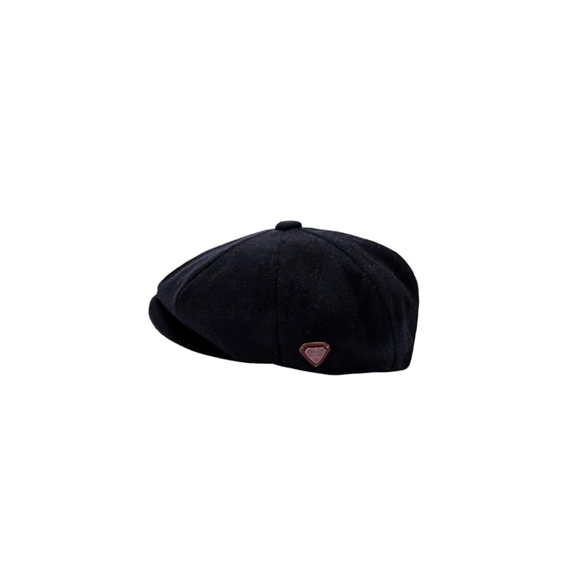 ZRWASKA® Mens Peaky Blinders Cap 8 Panel Wool Flat Caps